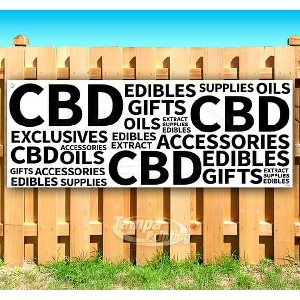 Cbd Chocolate 13 oz Banner Non-Fabric Heavy-Duty Vinyl Single-Sided with Metal Grommets Cbd Chocolate 13 oz Banner Non-Fabric Heavy-Duty Vinyl Single-Sided with Metal Grommets